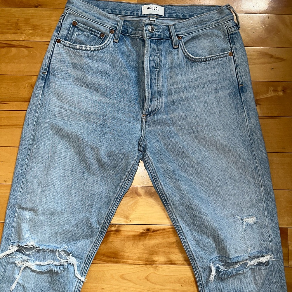 Agolde Jaime High Rise Classic In “Shakedown” Jean - image 3